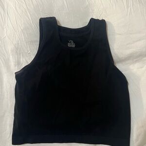 Kindred Bravely Nursing Crop Tank – Black – Small